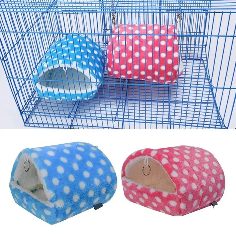 Hamster Cage Hammock for Ferret Rabbit Guinea Pig Rat Hamster Squirrel Mice Bed Toy House Pet Accessories