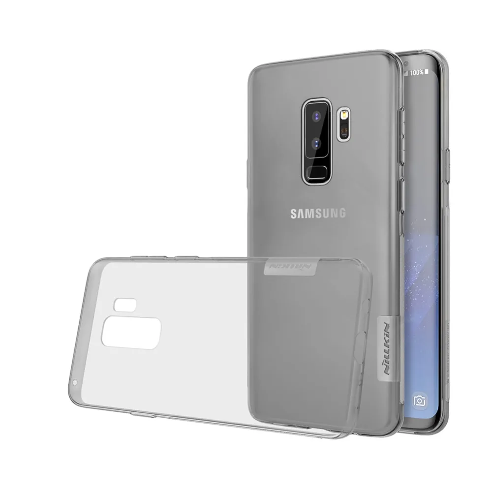 Tpu чехол для samsung Galaxy S9 NILLKIN натуральный прозрачный TPU Ультратонкий чехол для samsung Galaxy S9 plus Мягкий чехол-накладка