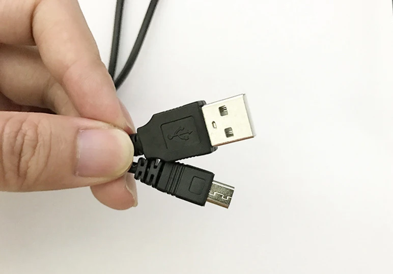 200pcs/lot USB 2.0 A to Mini 5 PIN USB B Male pure