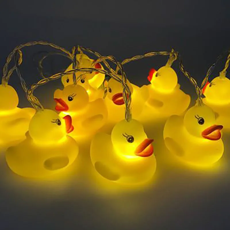 

LED Pet Duck String Light Battery Operated Fairy Lights 10 LED Fantastic garland for Bedroom Recoration Baby Room