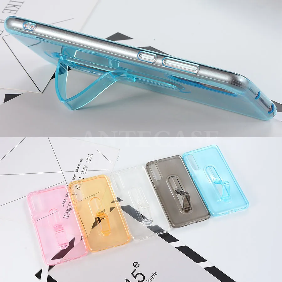 

Fashion Kickstand Finger Ring Case for Samsung Galaxy J4 J6 J8 2018 J3 J5 J7 Pro 2017 2016 Case Cover Transparent Silicone TPU