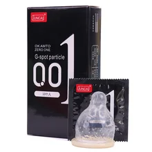 10PCS Sexy Preservativo Ultra Fino Sensação Bens Íntimos Látex Natural Grandes Partículas de Preservativos Galo Manga Pênis Brinquedo Do Sexo Para homens