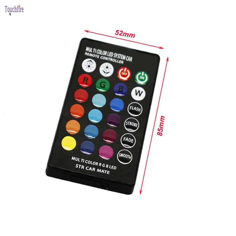 Светодиодсветодиодный автомобильная лампа T10 W5W/194 5050 SMD RGB наружная купольная для