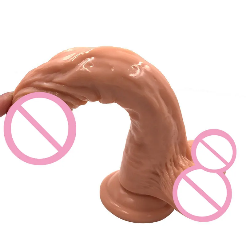 Hot 250*40mm huge dildo realistic thick dildo large dick anal dildo suction cup black/flesh anal plug sex products for women