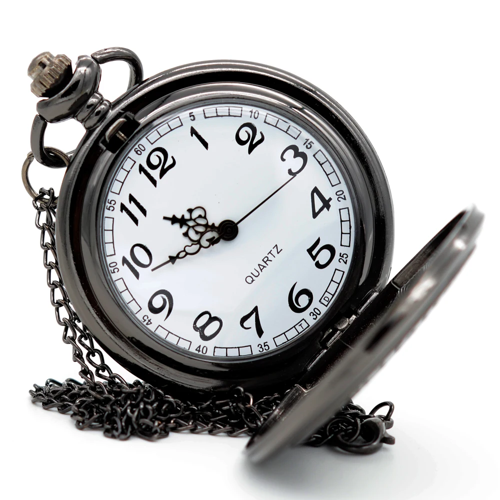 Новая Мода Бронзовый/черный Гарри Поттер Хогвартс школьный символ H кварцевые карманные часы аналоговый кулон ожерелье мужские и женские часы подарок