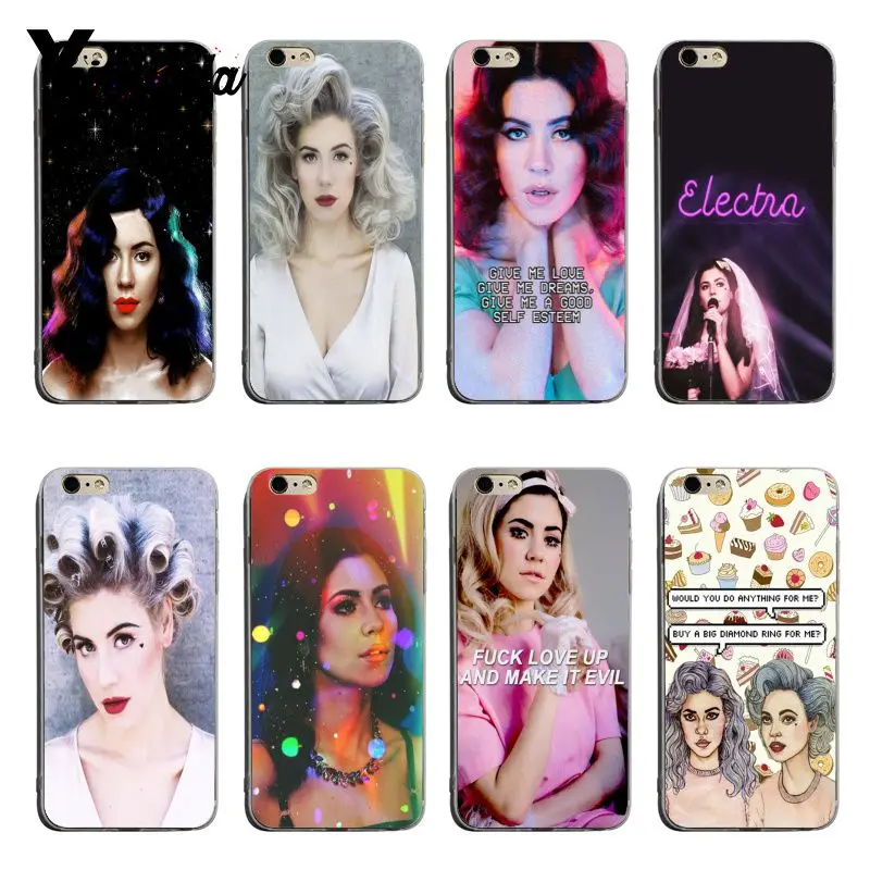 Yinuoda Marina And The Diamonds Herat Colorful Phone Accessories Case For iPhone X XS XsMax XR 8 7 6Splus Cellphones Yinuoda Marina And The Diamonds Herat Colorful Phone Accessories Case For iPhone X XS XsMax XR 8 7 6Splus Cellphones
