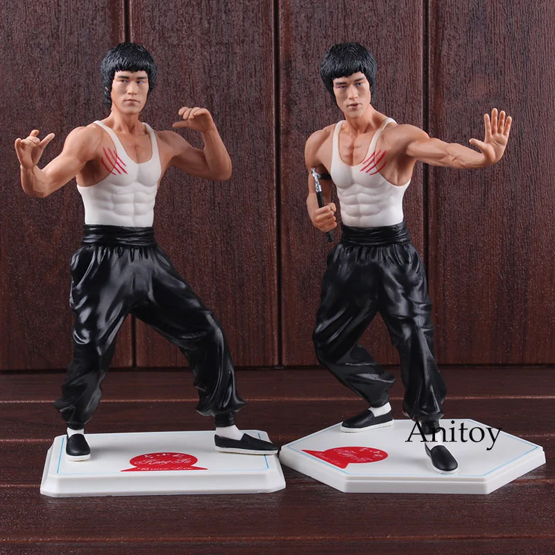 Kung Fu Star Bruce Lee Toy PVC Action Figure Collectible Model Toys 26cm