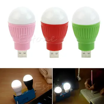 

Portable 5W Mini USB LED Light Lamp Bulb For Computer Laptop PC Desktop Reading