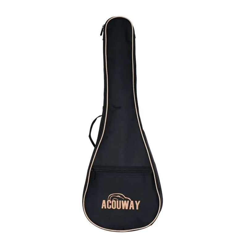 28 inch Guitar Ukulele guitarlele Bag case With 10mm Cotton Padding/Canvas Hawaii Small Guitar Bag Ukulele Case Acouway