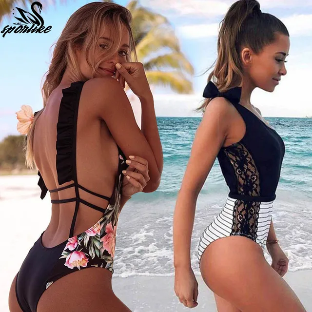 {Excellent|Wonderfull|Very Good|Very Recommended} Sexy One Piece Swimsuit Women 2019 Summer Beachwear Lace One Shoulder Swimwear Bathing Suits Bodysuit Monokini Swimsuit Cheap Offers