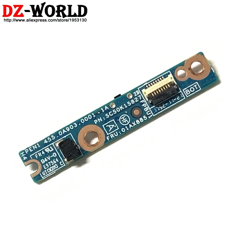 

New Original for Lenovo Thinkpad X1 Yoga 2nd Gen(20JD 20JE 20JF 20JG) Power Button Board Switch ON OFF Button Subcard 01AX885