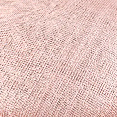 21 цвет Элегантная Дамская Шляпка с перьями для коктейлей Женская шляпка для чародейки Высокое качество sinamay свадебные головные уборы аксессуары - Цвет: pale pink