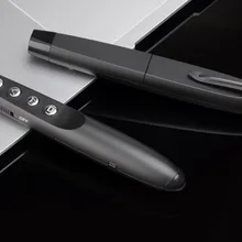 200 шт. беспроводной USB PowerPoint PPT Ведущий Настольный лазерный указатель дистанционное управление