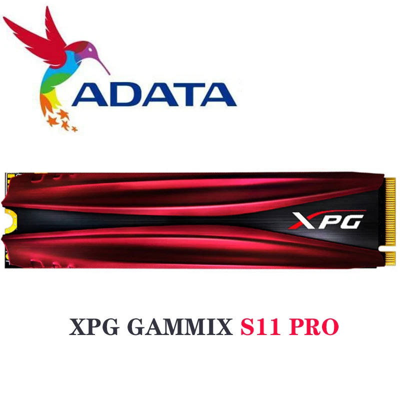 ADATA SSD XPG GAMMIX S11 Pro SSD M2 SSD жесткий диск M.2 256G жесткий диск для ноутбука Настольный 512G PCIe Gen3x4 2280