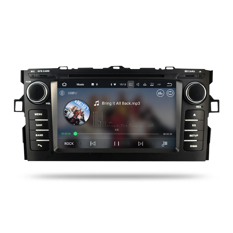 Discount 4GRAM Android 9.0 Car Radio GPS Navigation Multimedia Stereo DVD Player For TOYOTA AURIS 2008 2009 2010 2011 Auto Video Headunit 15