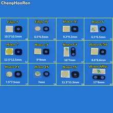 ChengHaoRan задняя камера Стекло Крышка объектива с клеем для HuaWei Honor 3C 6 7 7I V8 G750 4A 4X 5A 6Plus Наслаждайтесь 55S