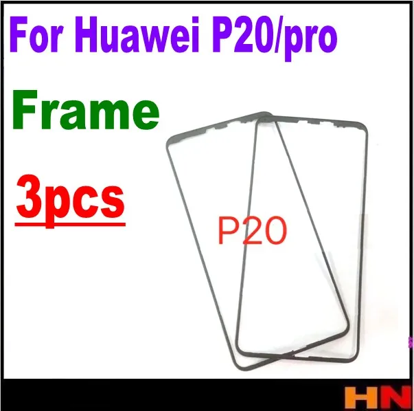 1 шт. передняя рамка для Huawei P20 P20pro pro LCD средняя Корпус части хромированный экран