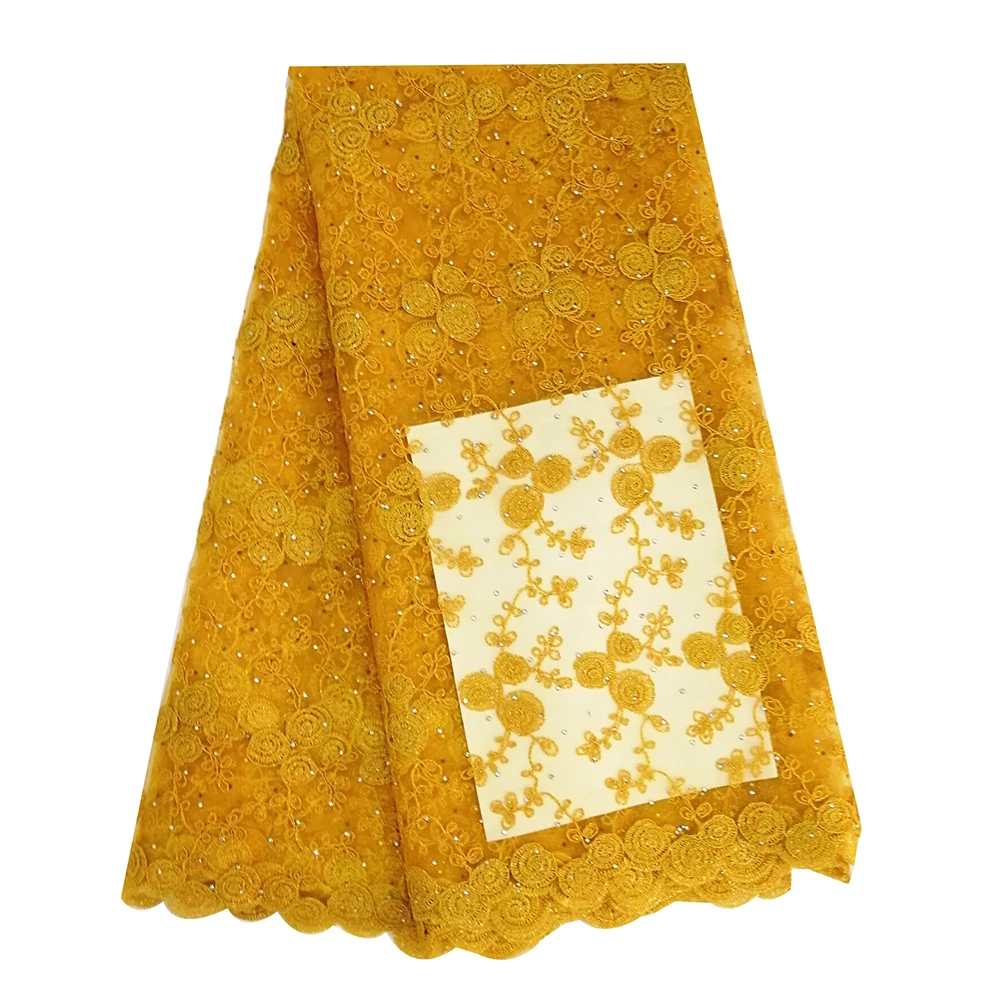 50764-Yellow lace fabric (12)