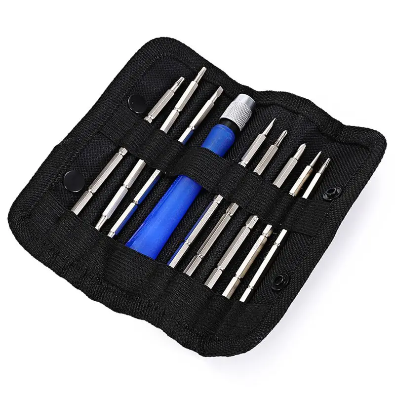 

9 in 1 Portable Dual Head Screwdriver Kit for Camera,Glasses Repair,Mobile phone,Tablet PC,Watch