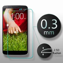 Закаленное Стекло 0,3 мм 2.5D Экран из закаленного стекла для LG G3 D850 D855 G4 Примечание Мини-Стилус Max Bello 2 G2 C40 D500 G4Mini G4C G3S