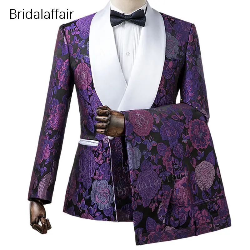 Смокинги для жениха по индивидуальному заказу Bridalaffair модный мужской костюм с