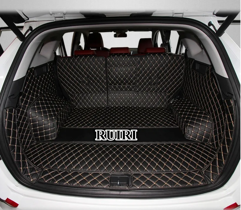 High quality! Full set car trunk mats for Hyundai Tucson 2019
waterproof durable boot carpets cargo liner for Tucson 2018-2015