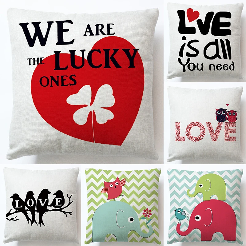 

Unstuffed 45*45cm Mickey Mouse Pillow Minnie Mouse Pillow Case Mickey and Minnie Plush Pillow Cartoon Cushion Case Pillow Cover