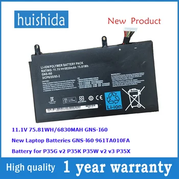 

11.1V 75.81Wh GNS-I60 New original laptop battery for GIGABYT EP35G V2 P35X V3 P37X V5 P57W P57X series
