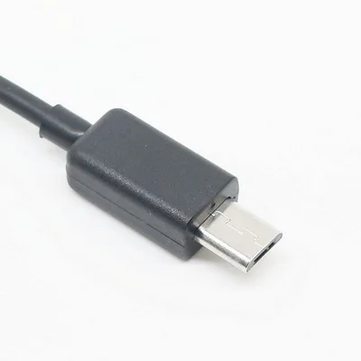 Shecharmy عالية الجودة أسود الأزياء نوع شحن usb كابل بيانات للهواتف مع 5 موصلات