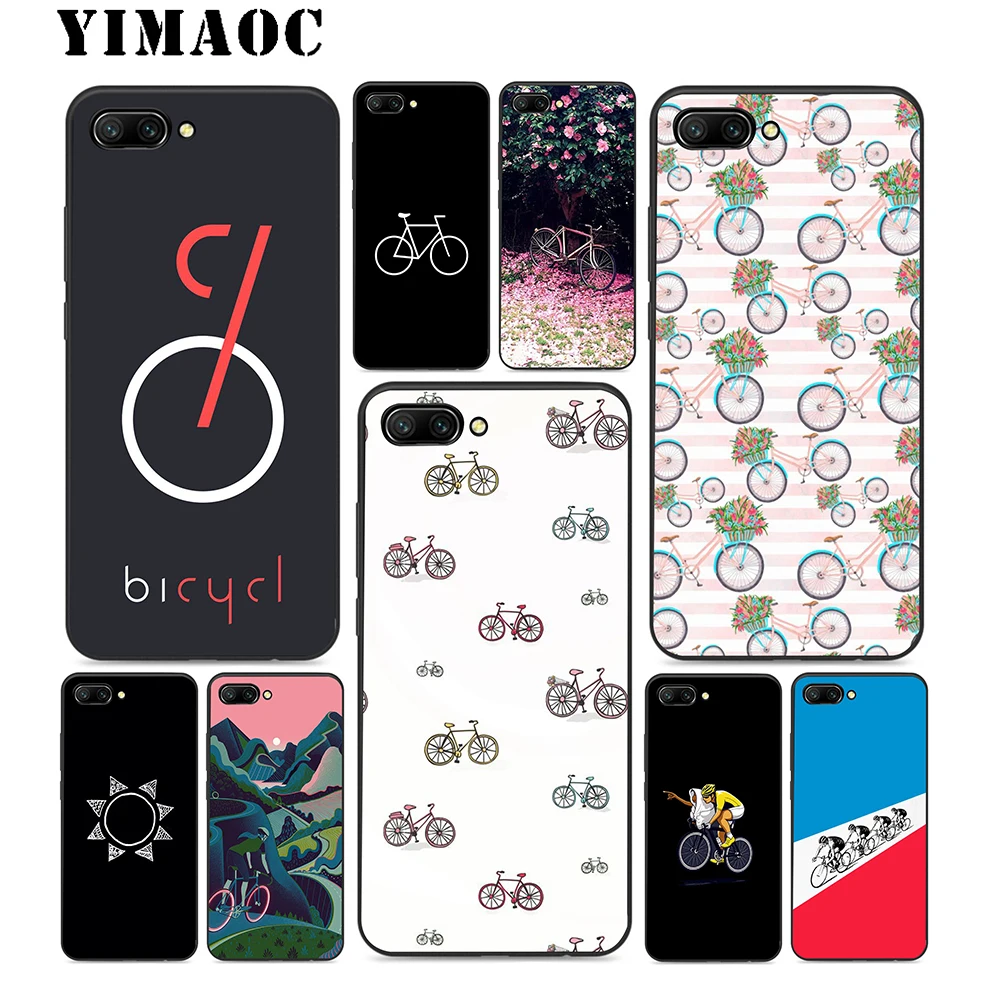 YIMAOC велосипедный стиль Мягкий силиконовый чехол для huawei Honor mate 10 P20 P10 P9 P8 P Smart Y6 6A 7A