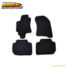 Для 2006- Subaru Tribeca 4dr черный нейлон Коврики ковров 4 шт. США отечественные