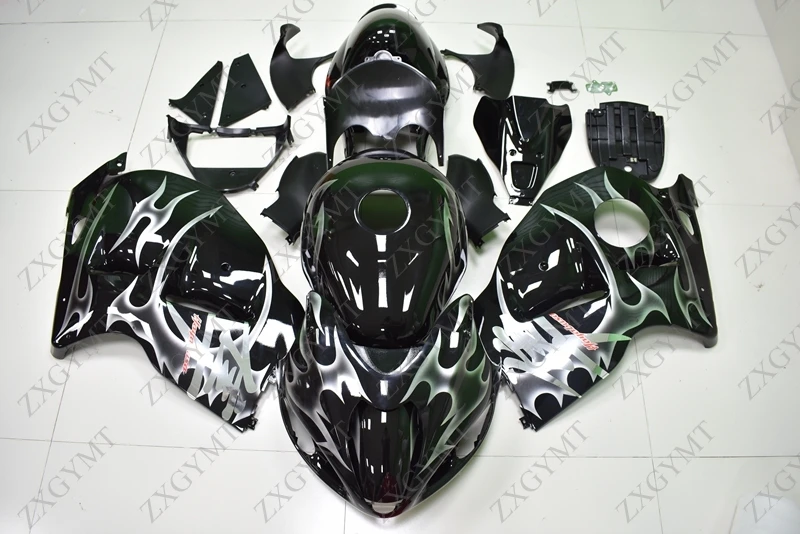 

Fairing Kits HAYABUSA 1997 - 2007 Black Silver Frame Bodywork for Suzuki GSXR1300 1998 Fairings GSX-R1300 1999