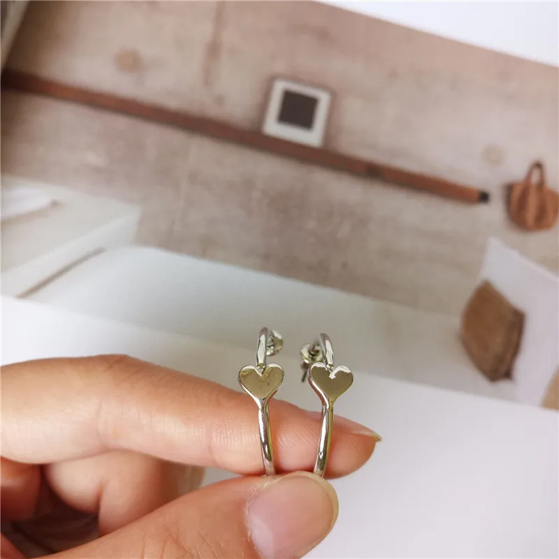 Соблазнительные полукруглые серьги подвески ювелирные изделия|earrings fashion|heart love