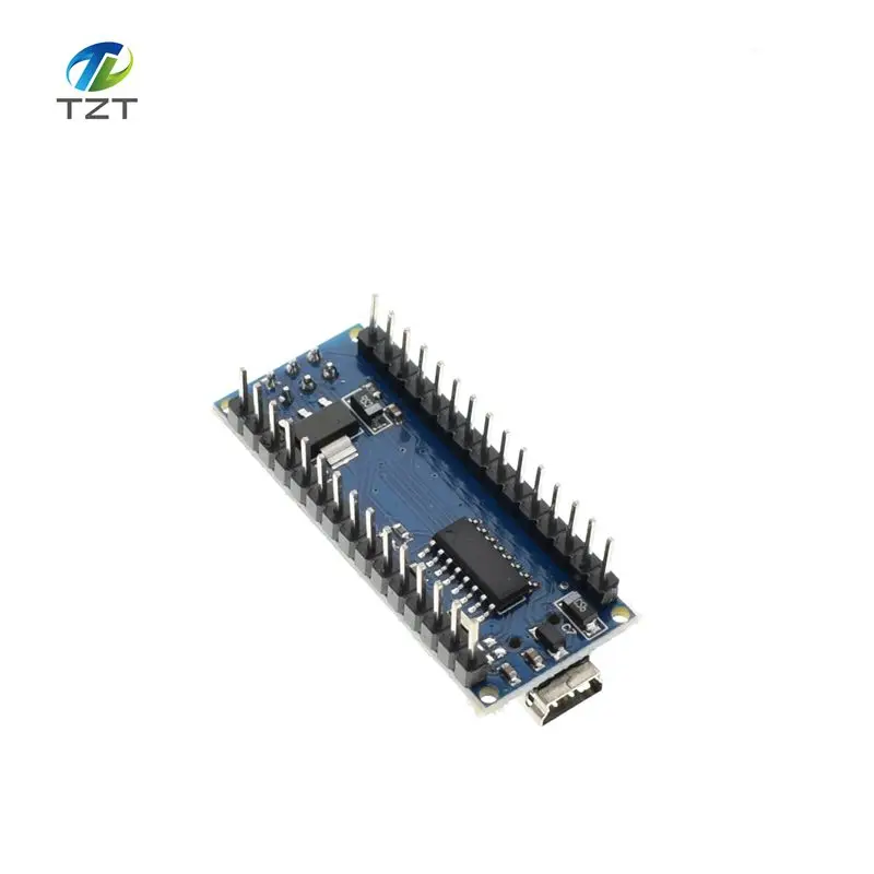 10 шт. NANO V3.0 ATMEGA328P с Загрузчиком Nano 3,0 контроллер совместимый nano CH340 USB драйвер 16 МГц с кабелем для Arduino