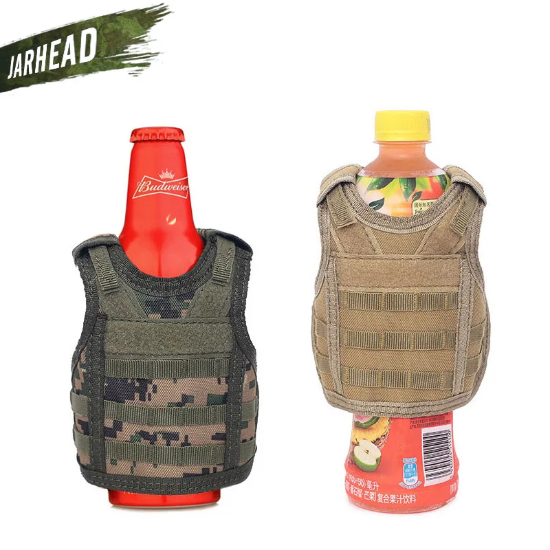 Tactical Mini Molle Beer Hunting Vest Military Miniature Vests Beverage