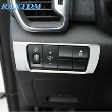 Car Styling Headlight Adjustment Button Switch Cover Sticker Interior Decoration Accessories For Kia Sportage 2016 2017 KX5
