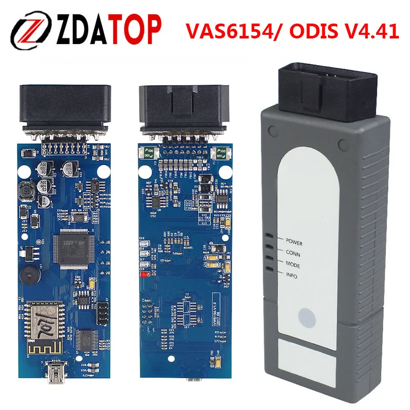 

VAS6154 Wifi ODIS V4.13 VAG Car Scanner OBDII Diagnostic Tool VAS5054A Multi-language Supports VAG Group Programm VAS5054A