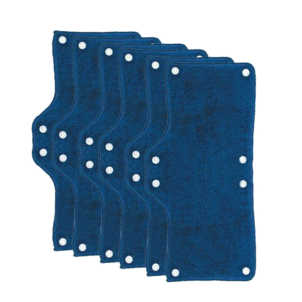 

6pcs Soft Hard Hat Replacment Summer Comfort Worker Accessories Tool Sweat Band Outdoor Safety Work Place Helmet Snap-On Type