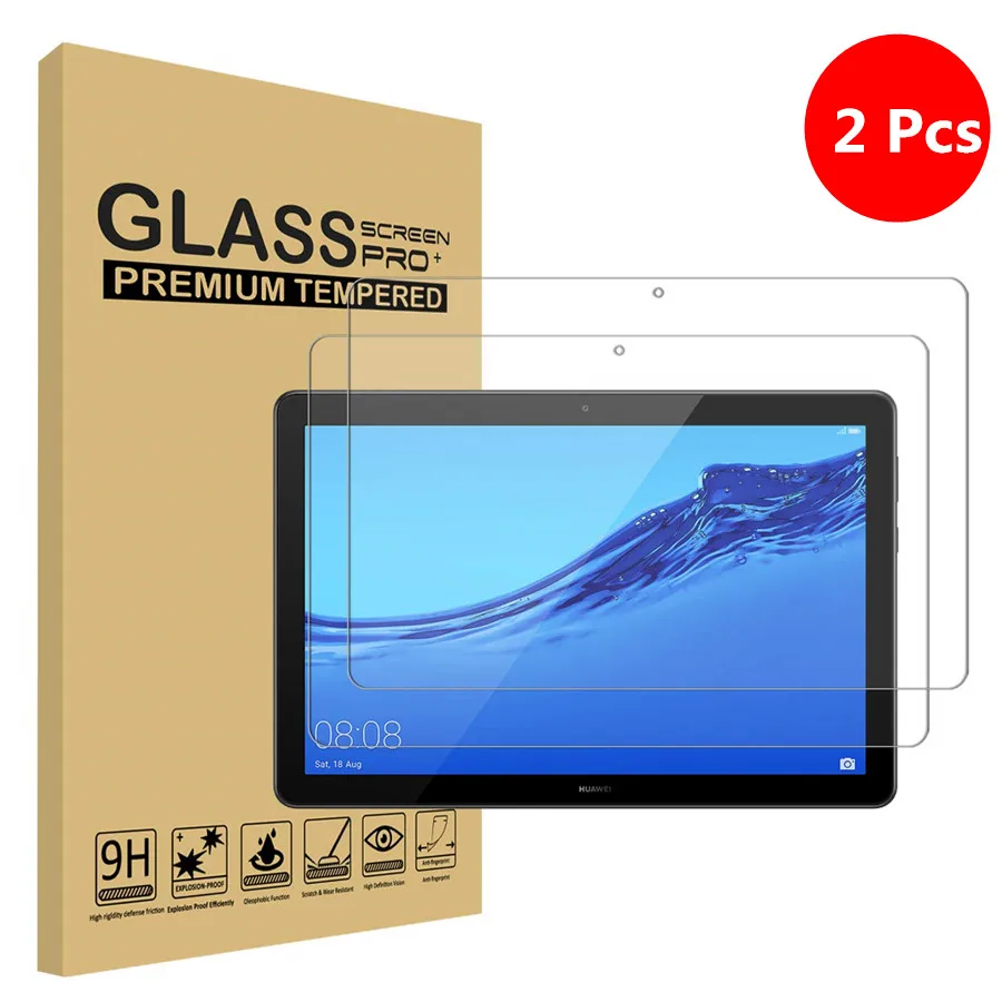 Закаленное стекло для Huawei MediaPad T5 10 июля 2018 года 1 дюйма Защитная пленка планшета M5