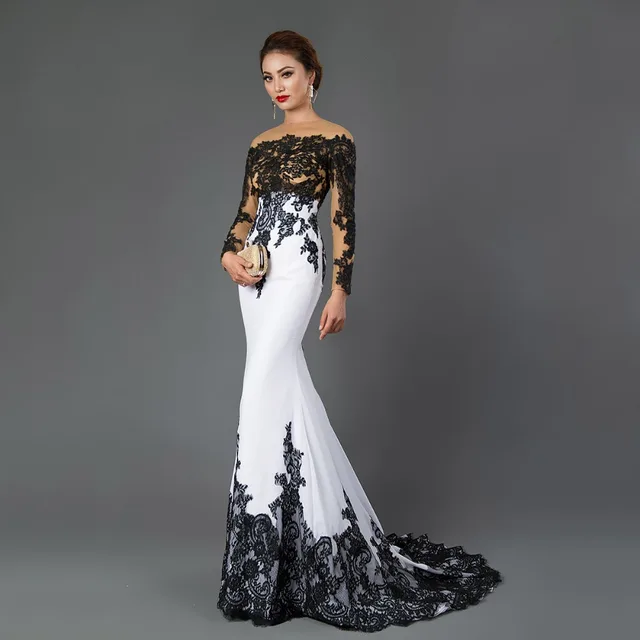 Cap Sleeve Mermaid Formal Dresses