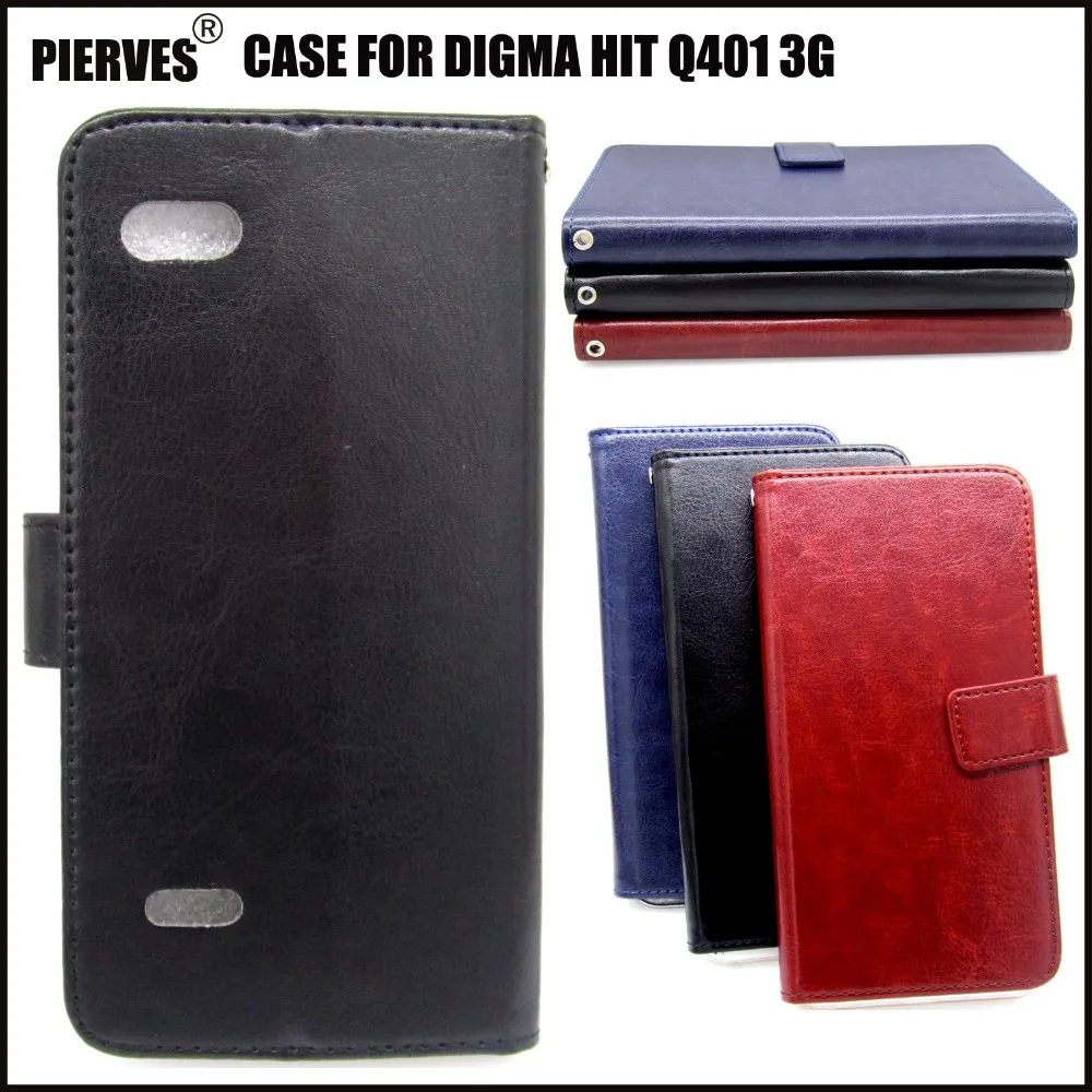 

Casteel Classic Flight Series high quality PU skin leather case For Digma Hit Q401 3G HT4039PG Case Cover Shield