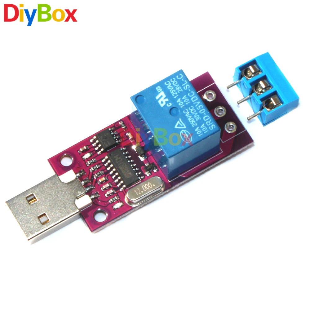 

DC 5V 1 Channel Time Delay Relay CH340 CH340G Smart Programmable USB Time Control Switch Board USB To TTL Module for Arduino PC