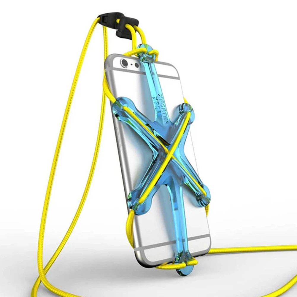 

Universal Strap Case Holder Phone Lanyard for iPhone XS MAX X 7 8 Plus Tablet Cell Phone Neck Strap Elastic Rope Sports Activity