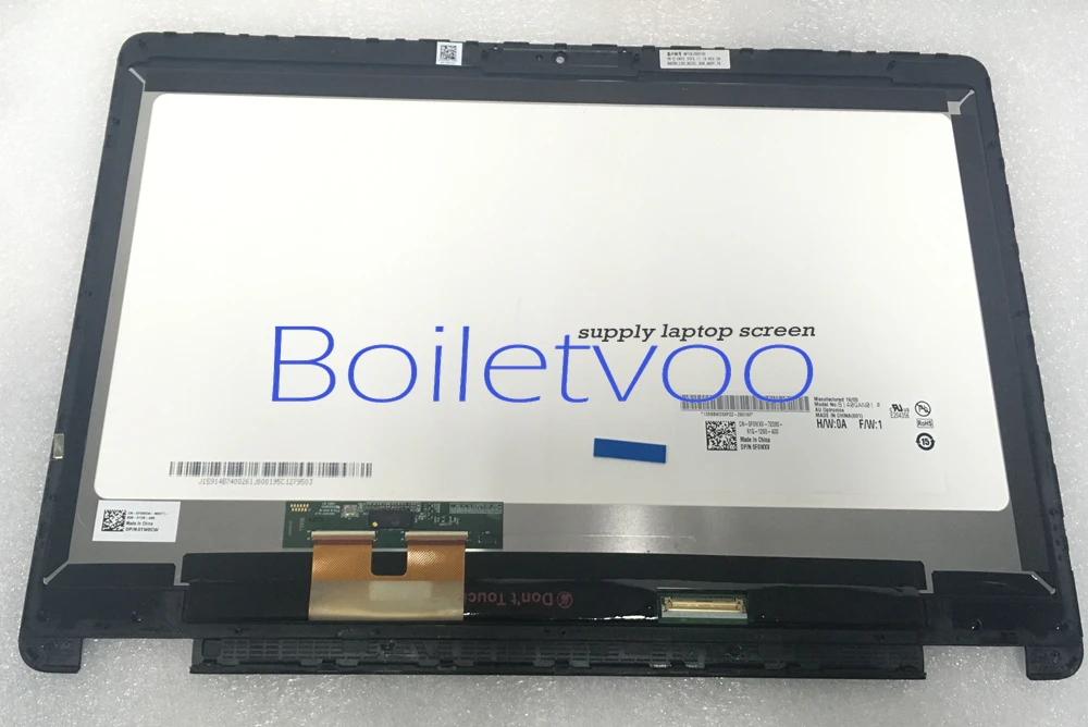 08780G For Dell Latitude E7470 14" QHD Touchscreen LCD LED Screen Display Complete Assembly