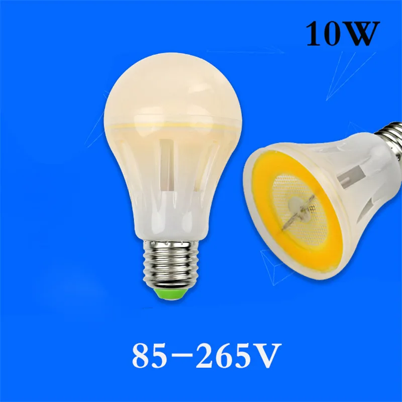 

NEW MCOB Spot LED E27 AC110V 220V 85-265V 8W 12W 16W 20W Lampada Warm/Cold White LED Lamp Ampoule LED Candle Luz Bulb Chandelier
