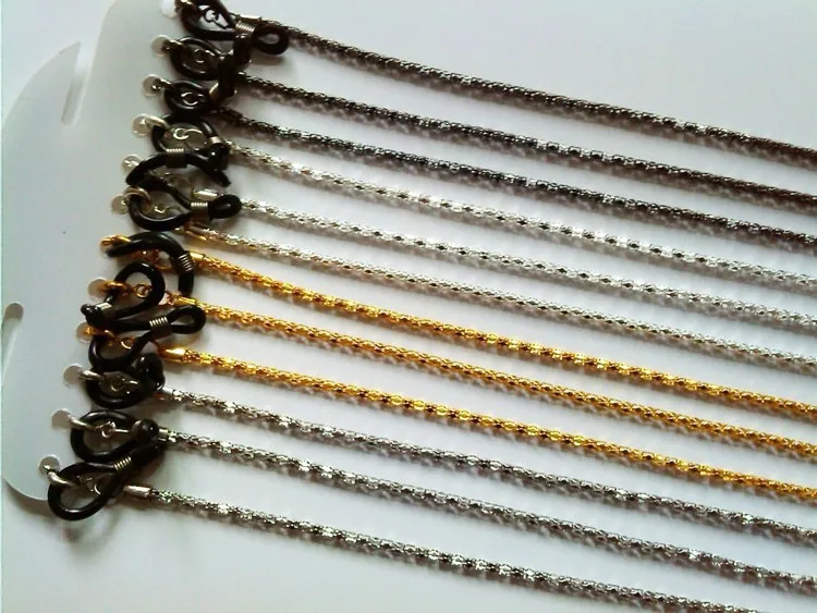 

Peekaboo Factory Wholesale String Eyeglasses Chain Reading glasses Metal Cords Sunglasses Spectacles Holders optical frames rope