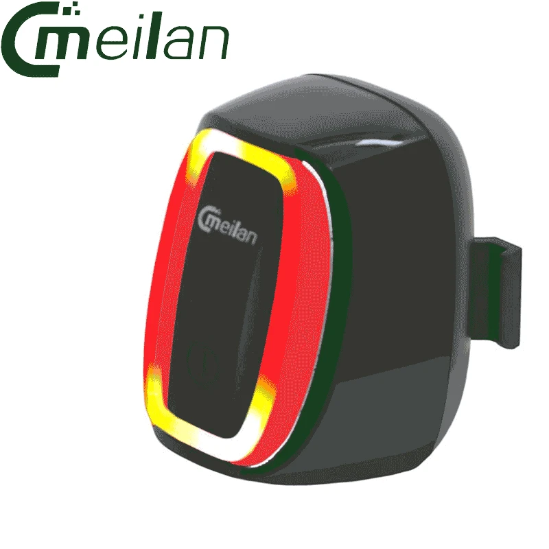 Meilan X6 велосипедные шлемы умный задний Фонарь велосипедный фонарь 16 светодиодный