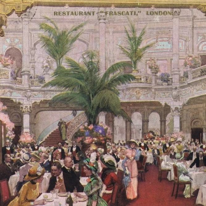 Restaurant Frascati  London Poster Print By Mary Evans Jazz Age Club Collection (24 X 18)