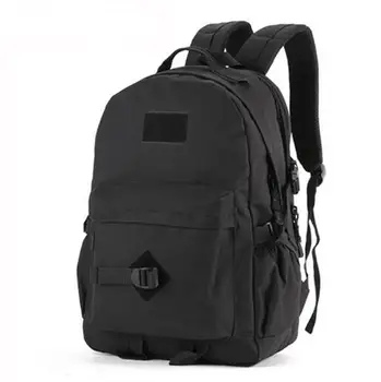 

Men army style molle backpack camping bags nylon waterproof military school treking ripstop woodland tactical gear for men 40L