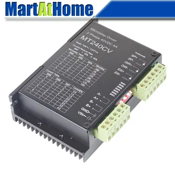 

MT240CV CNC 2 Phase Hybrid Stepper Motor Driver 20 KHz 40V DC Max.4A for 2-Phase 4-Phase Stepper Motor #SM750 @SD